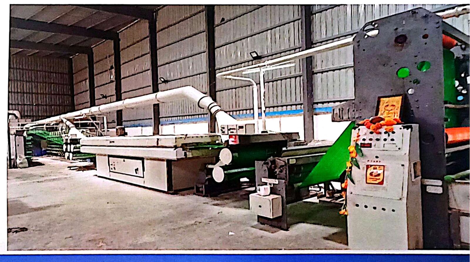 Lohia tape extrusion plant at Tayal Vinimay