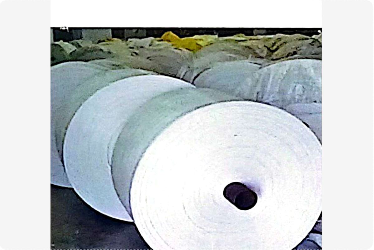 Woven fabric rolls used for FIBC jumbo bag manufacturing